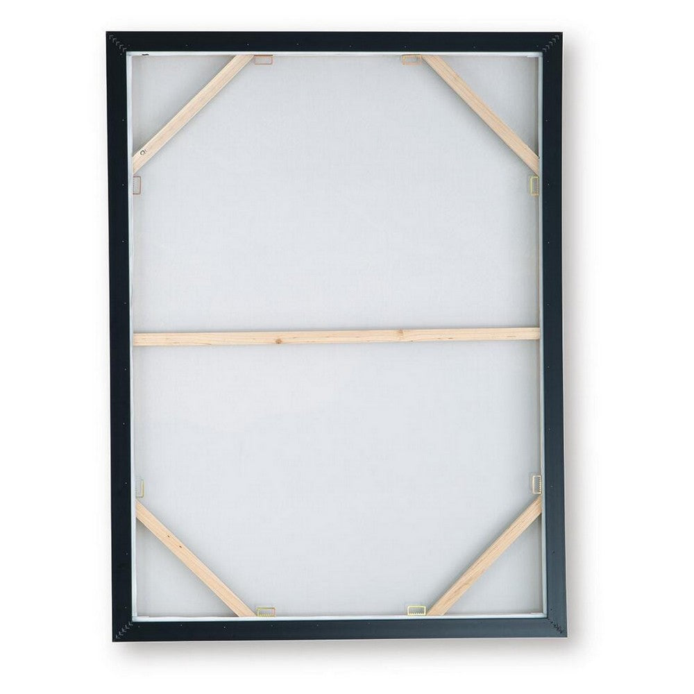Fanny L&scape-Inspired Abstract H&-Painted Wall Art | Multicolor 36x48