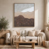 Fanny L&scape-Inspired Abstract H&-Painted Wall Art | Multicolor 36x48