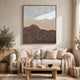 Fanny L&scape-Inspired Abstract H&-Painted Wall Art | Multicolor 36x48