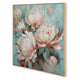Parry Floral H&-Painted Wall Art | Brown Framed Canvas | Multicolor 48x49