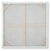 Parry Floral H&-Painted Wall Art | Brown Framed Canvas | Multicolor 48x49