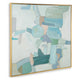 Wyna Watercolor-Inspired Abstract Wall Art | Gold Frame | Multicolor 48x48