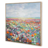 Sethy Wall Art | H&-Painted Floral L&scape | Multicolor Canvas 48x49