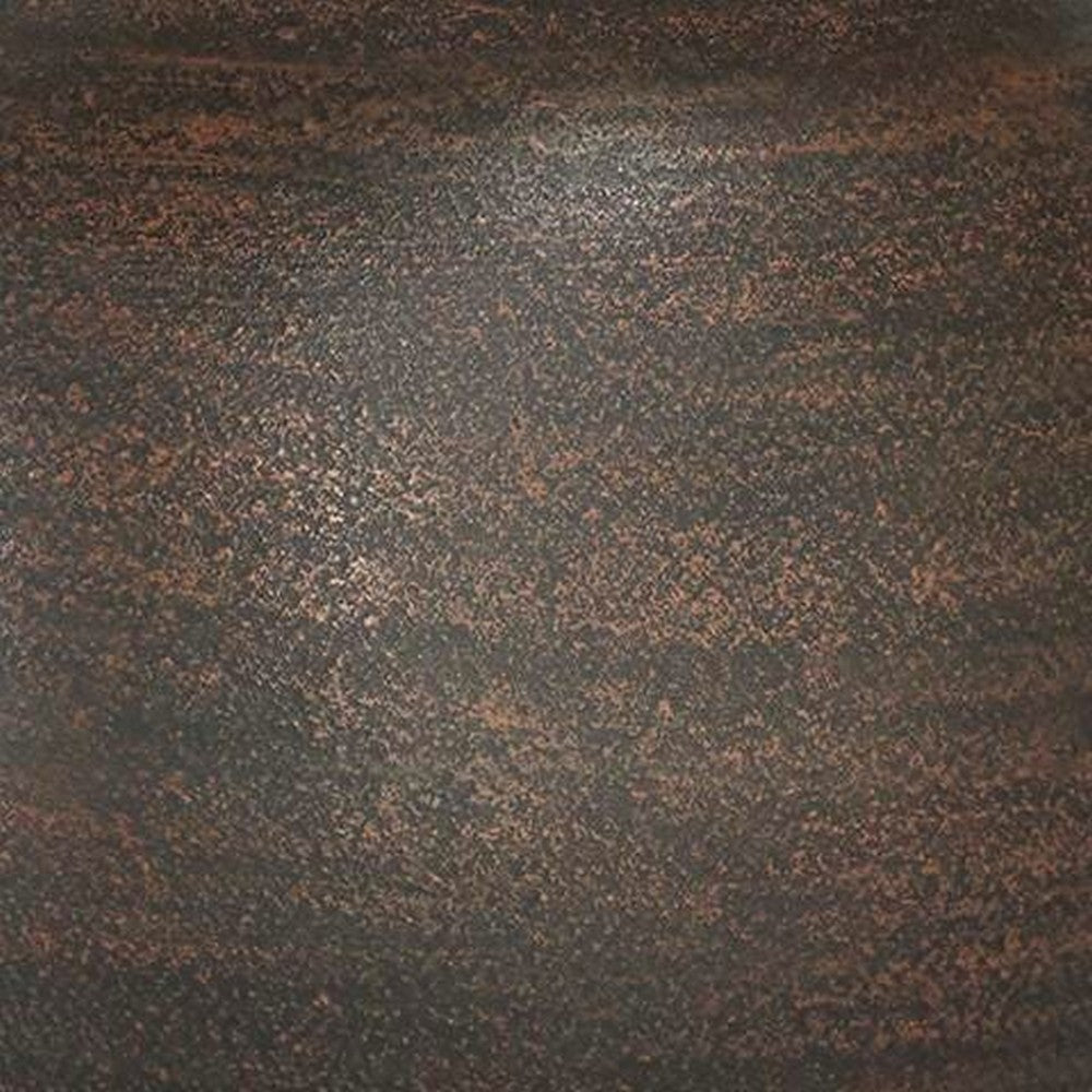 Carla Table Lamp with Beige Fabric Shade | Antique Brown Textured Metal 29"