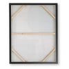 Kesly Wall Art with Abstract Design | Black Framed Canvas | Multicolor 40x50