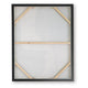 Kesly Wall Art with Abstract Design | Black Framed Canvas | Multicolor 40x50