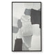 Adil Wall Art with Abstract Patterns | Black Frame | Multicolor Canvas 36x60