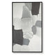 Adil Wall Art with Abstract Patterns | Black Frame | Multicolor Canvas 36x60