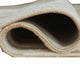 Bella Medium Area Rug with Beige-White Abstract Design | Wool Polyester 5x7