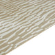 Bella Medium Area Rug with Beige-White Abstract Design | Wool Polyester 5x7