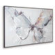 Daizy H&-Painted Butterfly Wall Art | Black Frame | Canvas | Multicolor 36x60