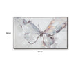 Daizy H&-Painted Butterfly Wall Art | Black Frame | Canvas | Multicolor 36x60