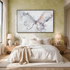 Daizy H&-Painted Butterfly Wall Art | Black Frame | Canvas | Multicolor 36x60