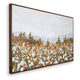 Enima Floral L&scape Wall Art with Wood Frame | Multicolor Canvas 36x60