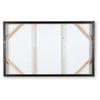 Enima Floral L&scape Wall Art with Wood Frame | Multicolor Canvas 36x60