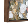 Enima Floral L&scape Wall Art with Wood Frame | Multicolor Canvas 36x60