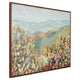 Prado Wall Art | Floral L&scape with Mountain View | Multicolor Canvas 40x50
