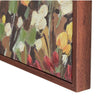 Prado Wall Art | Floral L&scape with Mountain View | Multicolor Canvas 40x50