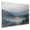 Verny Wall Art with Mountain L&scape Design | Multicolor Canvas 36x60