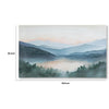 Verny Wall Art with Mountain L&scape Design | Multicolor Canvas 36x60