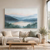 Verny Wall Art with Mountain L&scape Design | Multicolor Canvas 36x60