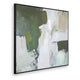 Enid Wall Art with Brushstroke Details | Multicolor Canvas | Black Frame 40x50