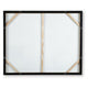 Enid Wall Art with Brushstroke Details | Multicolor Canvas | Black Frame 40x50