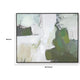 Enid Wall Art with Brushstroke Details | Multicolor Canvas | Black Frame 40x50