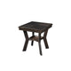 Gary 3pc Coffee Table & End Table Set | Open Shelf | Chevron Top | Brown