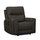 Gova Auto Glider Power Recliner Chair | Zero Gravity | Sable Brown Polyester