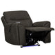 Gova Auto Glider Power Recliner Chair | Zero Gravity | Sable Brown Polyester