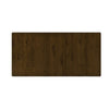 Andre Dining Table with Self-Storing Extension Leaf | Brown Wood | 63-91"