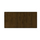 Andre Dining Table with Self-Storing Extension Leaf | Brown Wood | 63-91"