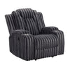 Phil Tab-Pull Recliner Chair with Cup Holders | Dark Gray Corduroy