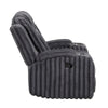 Phil Tab-Pull Recliner Chair with Cup Holders | Dark Gray Corduroy