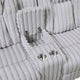 Phil Reclining Loveseat | Console and Cup Holders | Light Gray Corduroy