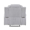 Phil Tab-Pull Recliner Chair with Cup Holders | Light Gray Corduroy