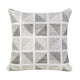 Covey Accent Chair with 1 Pillow and Rubberwood Legs | Beige Chenille
