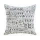 Pinto Loveseat with Nailhead Trim | 2 Accent Pillows | Gray Microfiber