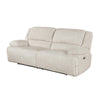 Cally Power Reclining Sofa with USB Charging Ports | Beige Microfiber
