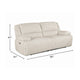 Cally Power Reclining Sofa with USB Charging Ports | Beige Microfiber