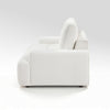 Brenda Loveseat | Reversible Cushions | Faux Wood Feet | Beige Chenille