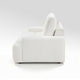 Brenda Loveseat | Reversible Cushions | Faux Wood Feet | Beige Chenille