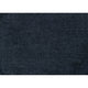Elon 3-Seater Sofa with Black Feet | Rolled Arms | Blue Chenille | 81"