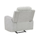 Lupe Manual Reclining Chair | Track Arms | Gray Corduroy and Microfiber