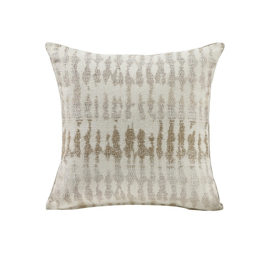 Zoya Accent Chair | Track Arms | Foam Fill Box Cushions | Taupe Chenille