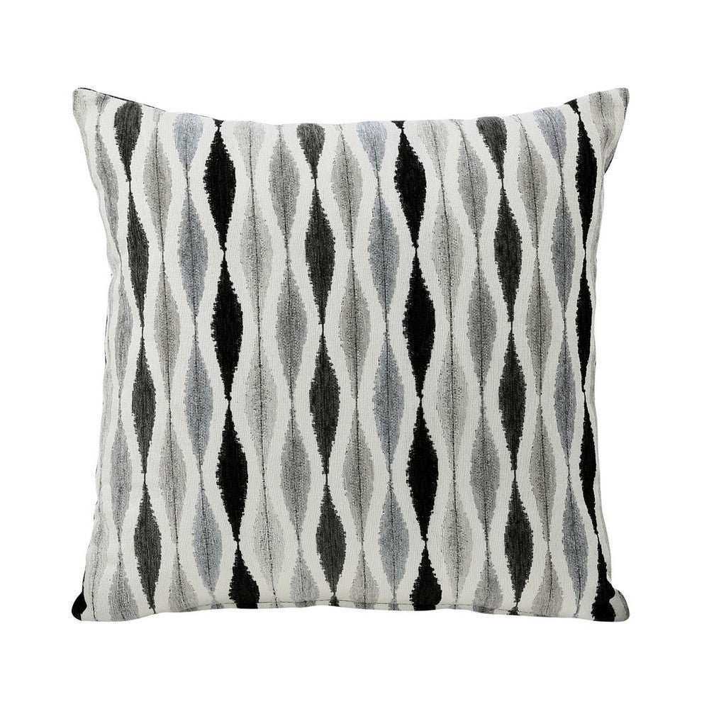 Deva Accent Chair | Contoured Arms | Foam Cushions | Dark Gray Chenille