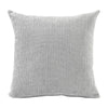 Rahi Sofa w 4 Pillows | Track Arms | Foam Fill Stone Gray Chenille 90"