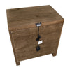 Masi Nightstand | 2 Drawers | Built-In USB Ports | Transitional Style | Brown