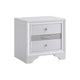 King Bedroom Set, White, 5pc w 2 Nightstands, Dresser, Chest